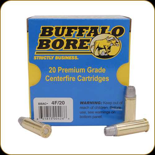 Buffalo Bore - 44 Magnum+P - 240 Gr - Deer Grenade - Hollow Point Gas Check - 20ct - 4F