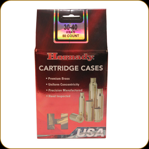 Hornady - 30-40 Krag - Unprimed Brass - 50ct - 86627