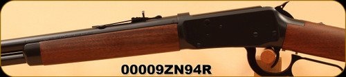 Winchester - 25-35Win - Model 1894 Short Rifle - Lever Action - Straight grip Black Walnut Stock/Deeply-Blued, 20"Barrel, Full-length magazine, Marble Arms Gold Bead front sight, Mfg# 534174175, S/N 00009ZN94R