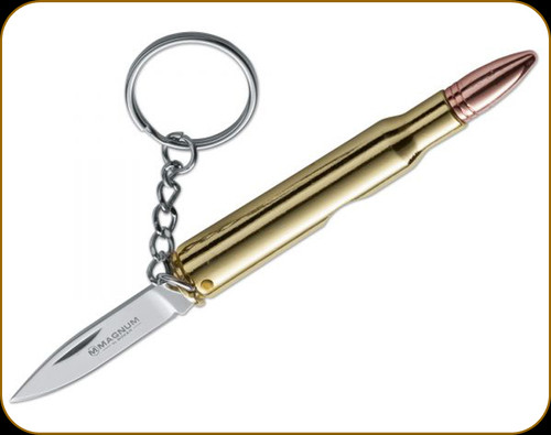 Boker Magnum - 30-06 Bullet Knife - 1.65" Blade - 440A - 01SC249 Boker Magnum - 30-06 Bullet Knife - 1.65" Blade - 440A - 01SC249