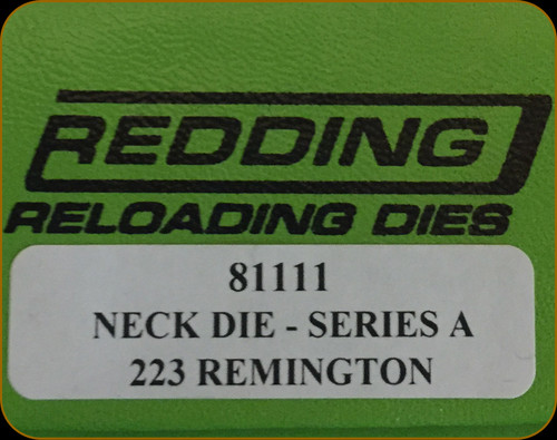 Redding - Neck Sizing Die - 223 Remington - 81111