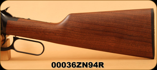 Winchester - 25-35Win - Model 1894 Short Rifle - Lever Action - Straight grip Black Walnut Stock/Deeply-Blued, 20"Barrel, Full-length magazine, Marble Arms Gold Bead front sight, Mfg# 534174175, S/N 00036ZN94R