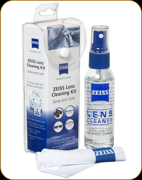 Zeiss- Lens Cleaning Kit - Spray w/Microfiber Cloth - 740203