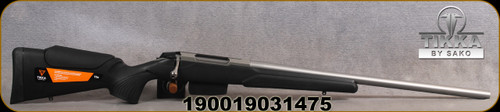 Tikka - 223Rem - T3x Varmint Stainless  - Black modular synthetic stock/Satin Stainless, 23.7"Heavy Barrel, 6rd Magazine, Mfg# TFTT11CL105