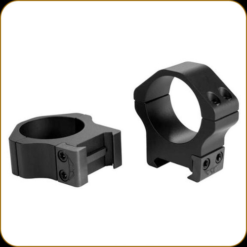 Warne - Maxima Horizontal - Fixed Steel Rings - 30mm - High - 515M