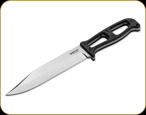 Boker - G.E.K. (German Expedition Knife) - 6.5" Blade - N690 - G10 Black Handle - 120747