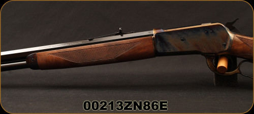 Winchester - 45-70Govt - Model 1886 Deluxe Case Hardened - Lever Action - Grade IV Black Walnut/Case Hardened Receiver/Blued, 24"Full Octagonal Barrel, Mfg# 534227142, S/N 00213ZN86E