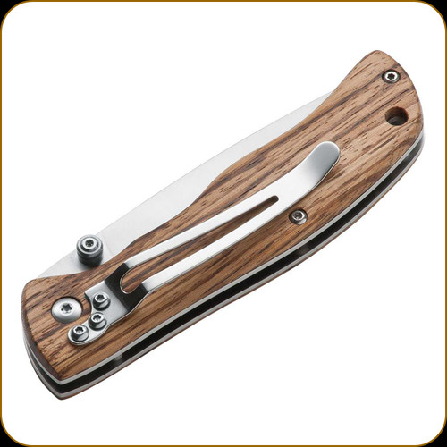 Boker Magnum - Backpacker - 3.39" Blade - 440A - Grained Wood Handle - 01EL605