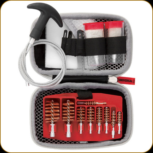 Real Avid - Gun Boss - Universal Tactical Cleaning Kit - .17-.45 Caliber, 20 & 12 Gauge - 17pc - AVGCK310-U