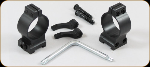 Talley - 1" Med Q.D. Rings w/ Lever (Matte)