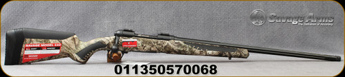 Savage - 6.5Creedmoor - Model 110 Predator - Bolt Action Rifle - Realtree Max 1 Camo Synthetic Adjustable AccuFit AccuStock/Black Finish, 24"Barrel, 4 Round Detachable Magazine, AccuFit System LOP Inserts and Changeable Comb Risers, Mfg# 57004