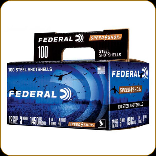 Federal - 12 Ga 3" - 1 1/4oz - Shot BB - Speed-Shok - Steel Shot - 100ct - WF142100 BB — Prophet River