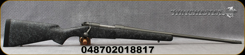 Winchester - 6.5Creedmoor - Model 70 Extreme Weather Tungsten - Bolt Action Rifle - Black w/Grey Web Bell & Carlson Synthetic Stock/Tungsten Cerakote Finish, 22"Fluted, Threaded Barrel, 4 Round Hinged Floorplate, Mfg# 535238289