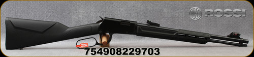 Rossi - 22LR - Rio Bravo - Lever Action - Black Synthetic/Matte Black Finish, 18"Barrel, 15 round capacity, Fiber Optic Front Sight, Fully Adjustable Fiber Optic rear sight, Mfg# RL22181SY