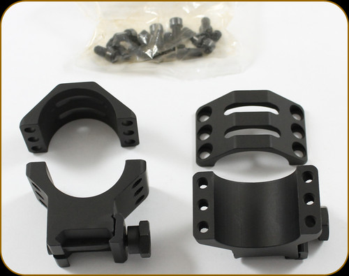 Weaver - Tactical - 30mm - High - 6 Hole Rings - Fits Picatinny Rail - 99694