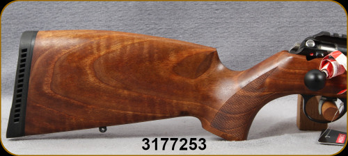 Anschutz - 22Hornet - 1771 Walnut German - Bolt Action Rifle - Walnut German-Style Stock w/Schnabel Forend/Blued, 23"Barrel, Two-Stage 5098/71 Trigger, Rail, Mfg# 014897/100-1771D586T, S/N 3177253
