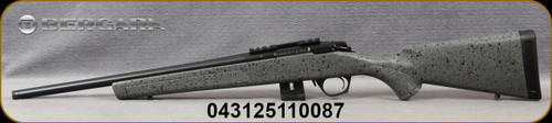 Bergara - 22LR - BMR (Bergara Micro Rimfire) - Bolt Action Rimfire Rifle - Grey w/Black Speckle Stock/Matte Black Cerakote, 18"Threaded(1/2x28) #4 Contour Barrel, 30MOA Integral Picatinny Rail, Mfg# BMR001