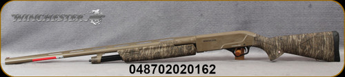 Winchester - 20Ga/3"/28" - SXP Hybrid Hunter - Pump Action Shotgun - Mossy Oak Bottomland Camo Synthetic Stock/Permacote FDE finish, 4 Round(2.75")Capacity, Mfg# 512364692