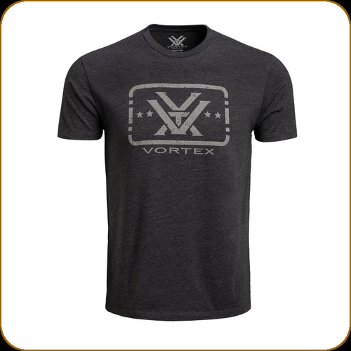 Vortex - Men's Turkey Core Logo T-Shirt - Charcoal Heather
