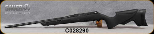 Used - Sauer - 6.5PRC - Model 100 Pantera - Bolt Action Rifle - Black Synthetic Adjustable Stock w/Vented forend/Graphite Black Cerakote, 21.5"Fluted & Threaded Barrel - only 19rds fired - in original box