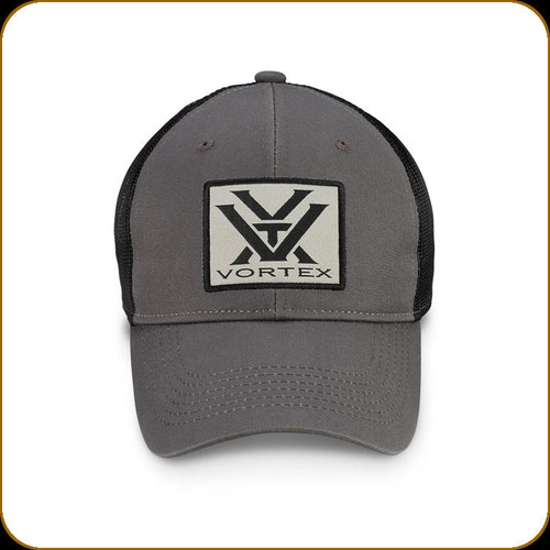 Vortex - Patch Logo Cap - Pewter - 220-34-CHR