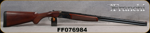 Franchi - 410Ga/3"/28" - Instinct L - O/U - A-Grade Satin Walnut, Prince-of-Wales Stock/Case Hardened Receiver/Blued Barrels, 3pc chokes, Ejectors, Mfg# 40812, S/N FF076984