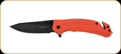 Kershaw - Barricade - 3.5" Blade - 8Cr13MoV - Orange Glass-Filled Nylon Handle - 8650