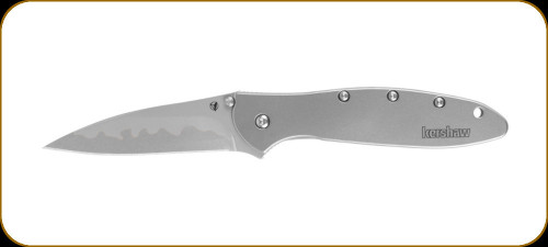 Kershaw - Leek - 3" Blade - 14C28N - 410 Stainless Steel Handle w/Bead-Blasted Finish - 1660CB
