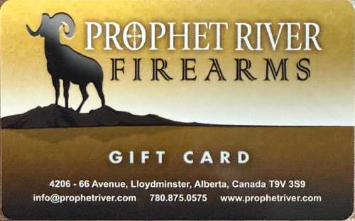Prophet River Firearms - Gift Card