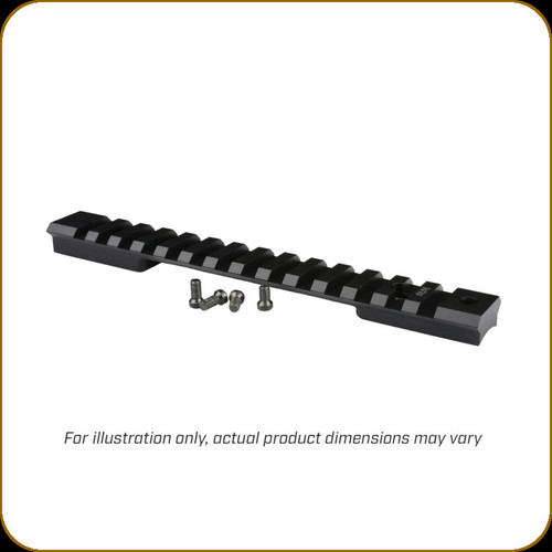 Warne - Mountain Tech - Tactical Rail - Fits Bergara Premier Series, Remington 700 XCR .338 LM and HS Precision Long Action Models - 20 MOA - 7672-20MOA