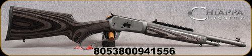 Chiappa - 44RM - Model 1892 T.D. Rifle Wildlands - Lever Action -Grey Laminate Stock/Tactical Grey Cerakote, 16"Half octagon barrel, Mfg. 920.410 - STOCK IMAGE