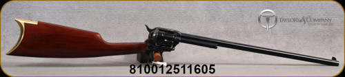Taylor's & Co - 44-40 - Cattleman Revolving Carbine - Walnut/Case Hardened Frame/Blued Finish, 18"Barrel, Mfg# 550128