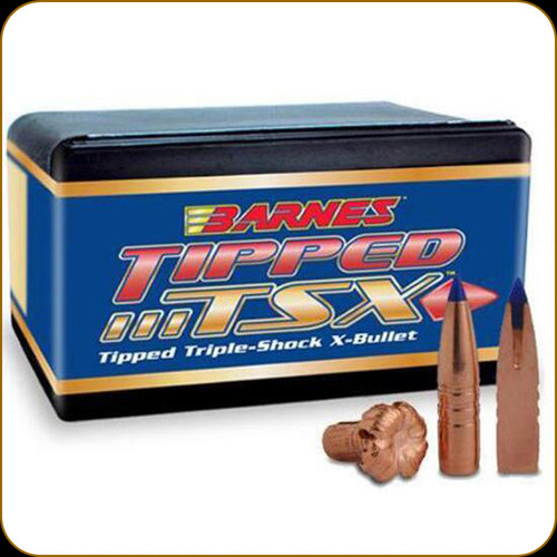 Barnes - 30 Cal - 150 Gr - TTSX (Tipped Triple-Shock X) - Boat Tail - 50ct - 30366