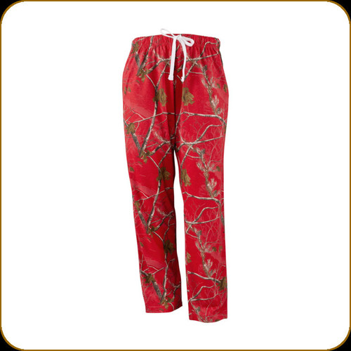 Mooselander Apparel - Men's Lounge Pant - Realtree AP Cardinal Camo - Medium - MPPSAPC-M