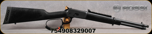 Rossi - 44Mag - Model R92 Triple Black Carbine - Lever Action - All-Weather Black on Black Splatter Painted Wood Stock/Sniper Gray Cerakote, 16.5"Threaded Barrel, 8 Round Tubular Magazine, Paracord Wrapped Lever, Picatinny rail, Mfg# 9204416G3-TB