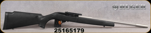 Consign - Ruger - 22LRMatch - 10/22 Custom - Black Monte Carlo Synthetic Butler Creek Stock/Volquartsen Action/Stainless, 20"Butler Creek Fluted Heavy Barrel, Under 300rds Fired(match Chamber)