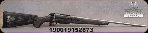 Tikka - 243Win - T3x Laminated Stainless - Oiled Grey Laminate/Stainless, 22.4"Barrel, 3+1 round magazine, Single Stage Trigger, 1:8"Twist, Mfg# TFTT1522A1600A0, STOCK IMAGE Tikka - 243Win - T3x Laminated Stainless - Oiled Grey Laminate/Stainless, 22.4"Barrel, 3+1 round magazine, Single Stage Trigger, 1:8"Twist, Mfg# TFTT1522A1600A0, STOCK IMAGE
