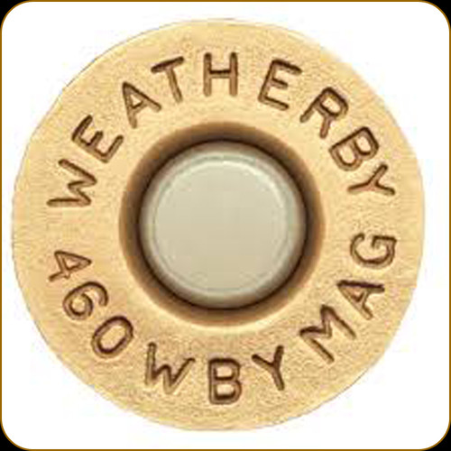 Weatherby - 460 Wby Mag - Unprimed Brass - 20ct - BRASS460/21161