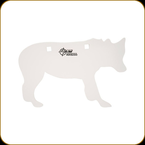 Allen - EZ Aim AR500 Steel Target - Coyote Silhouette - 3/8" - White - 15574