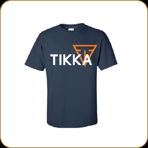 Tikka - Logo T-Shirt - Navy - 3XL - TKAN-CU7007-XXXL