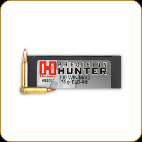 Hornady - 300 Win Mag - 178 Gr - Precision Hunter - ELD-X - 20ct - 82041