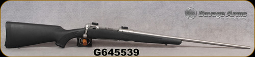 Used - Savage - 7mmRemMag - Model 116 - Black Synthetic Stock/Stainless Finish, 24"Barrel, Weaver Bases
