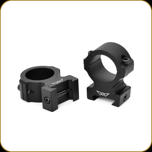 Warne - Vapor Horizontal Fixed Rings - 1" - High - V602M