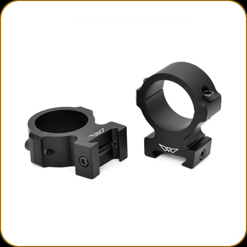 Warne - Maxima Horizontal - Fixed Steel Rings - 30mm - High - 515M