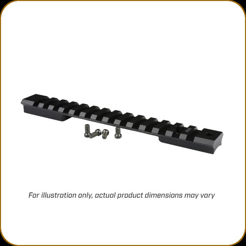 Warne - Mountain Tech - Tactical Rail - Fits Winchester XPR Short Action Models - Zero MOA - 7688M