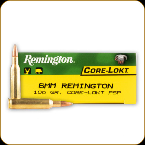 Remington - 6mm Remington - 100 Gr - Express Core-Lokt - Pointed Soft Point - 20ct - 29051/R6MM4