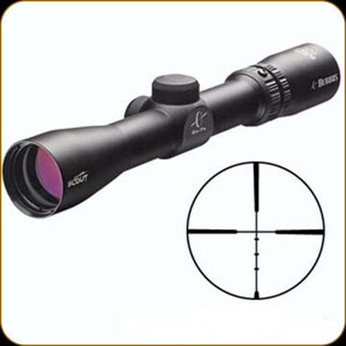 Burris - Scout - 2.75x20mm - SFP -  Heavy Plex Ret - Matte Black - 200269