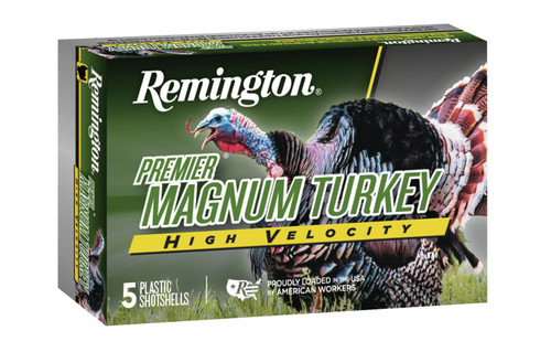 Remington - 20 Ga 3" - 1 1/8oz - Shot 5 - Premier Magnum Turkey - 5ct - 20119/PHV20M5A