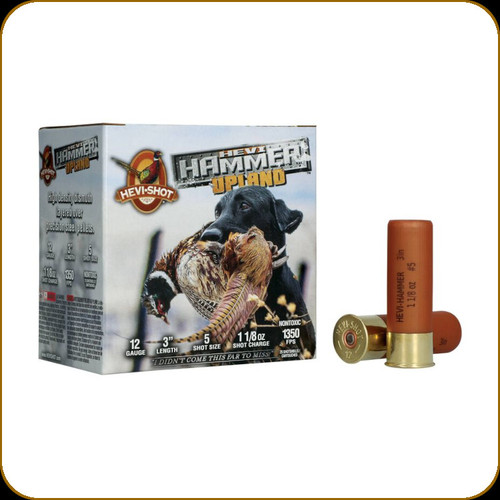 Hevi-Shot - 12 Ga 3" - 1 1/8oz - Shot 5 - Hevi-Hammer - Upland - 25ct - HS29125