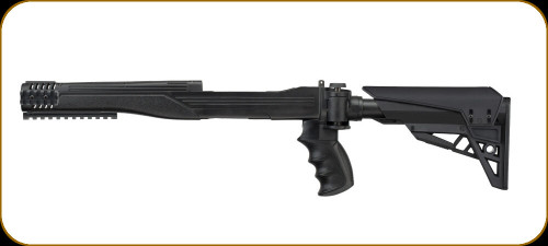 ATI - Strike Force Adjustable Side Folding TactLite Stock w/X2 Recoil System - Fits Ruger 10/22 - Black - B.2.10.1216